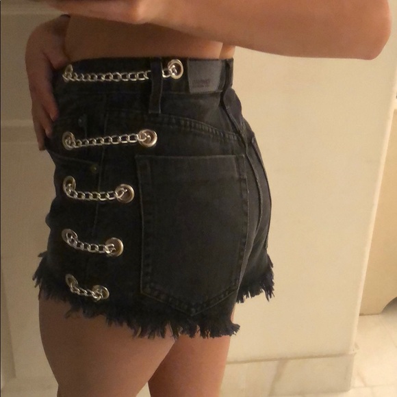 Carmar black denim shorts - Picture 7 of 7